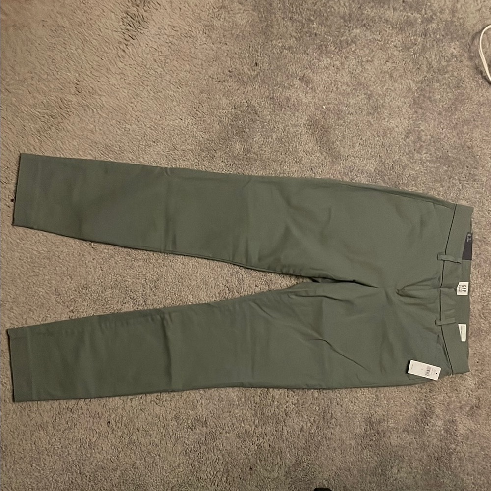 GAP Women's Skinny Pants in Sage Green